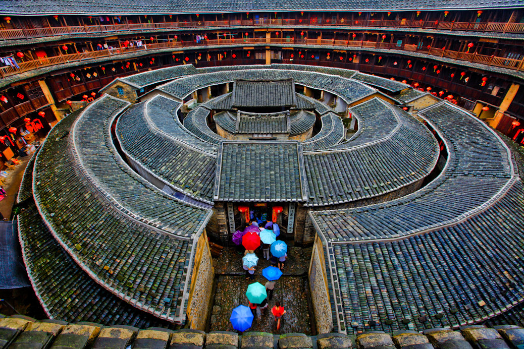 大魚(yú)海棠實(shí)景 客家土樓 大魚(yú)海棠實(shí)景 客家土樓