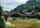 樂(lè)山大佛廊橋